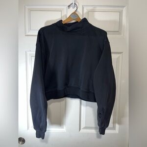 POPFLEX Black Women's Sweatshirt